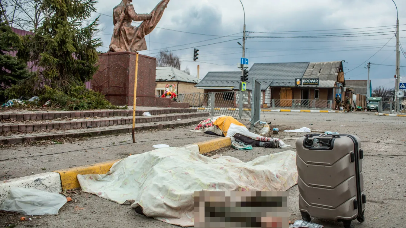 Ужасът в Украйна: Смъртта на младо семейство потресе света