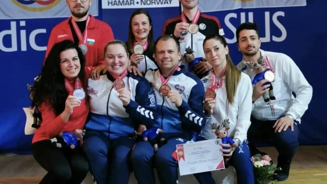 Сребро за България на европейското по спортна стрелба