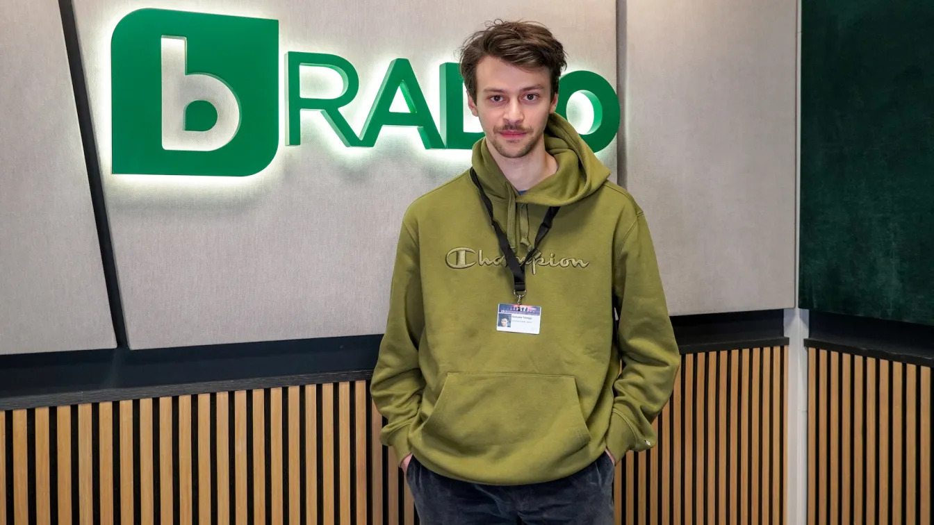 Актьорът Самуеле Тенеджи в студиото на bTV Radio: 