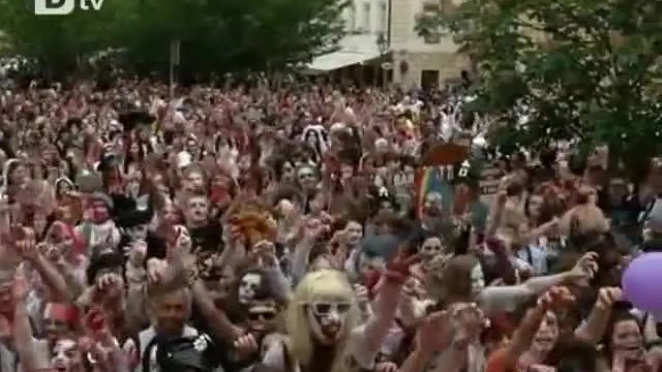 Зомбита стреснаха жителите на Прага