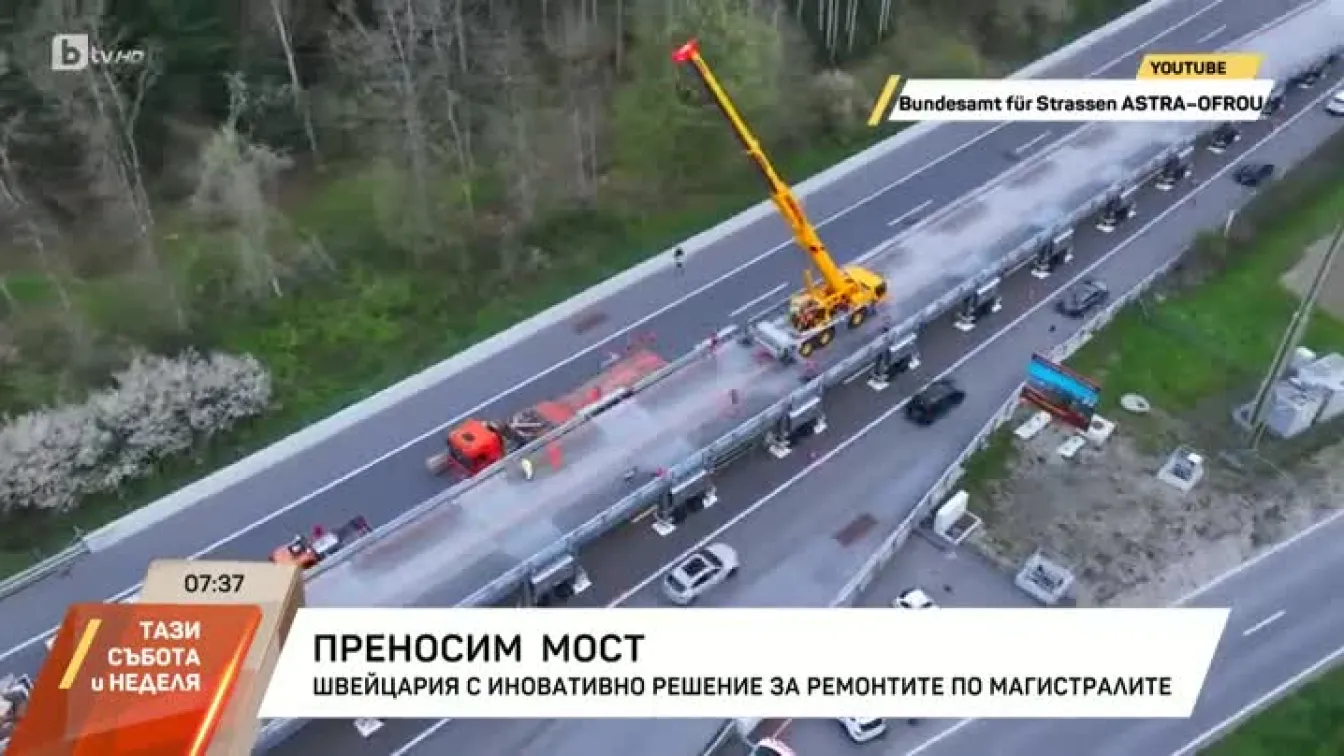 Преносим мост в Швейцария
