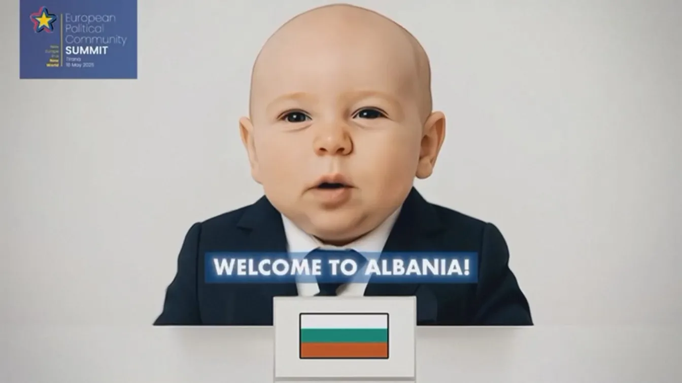 Генерирана от AI изненада на срещата на върха в Тирана (ВИДЕО)