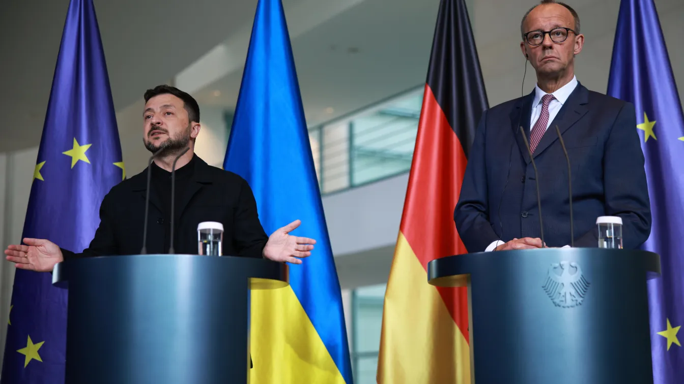 Германия обеща да засили натиска върху Русия след масираната атака срещу Киев