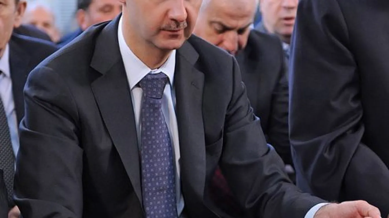 Башар Асад се закле 