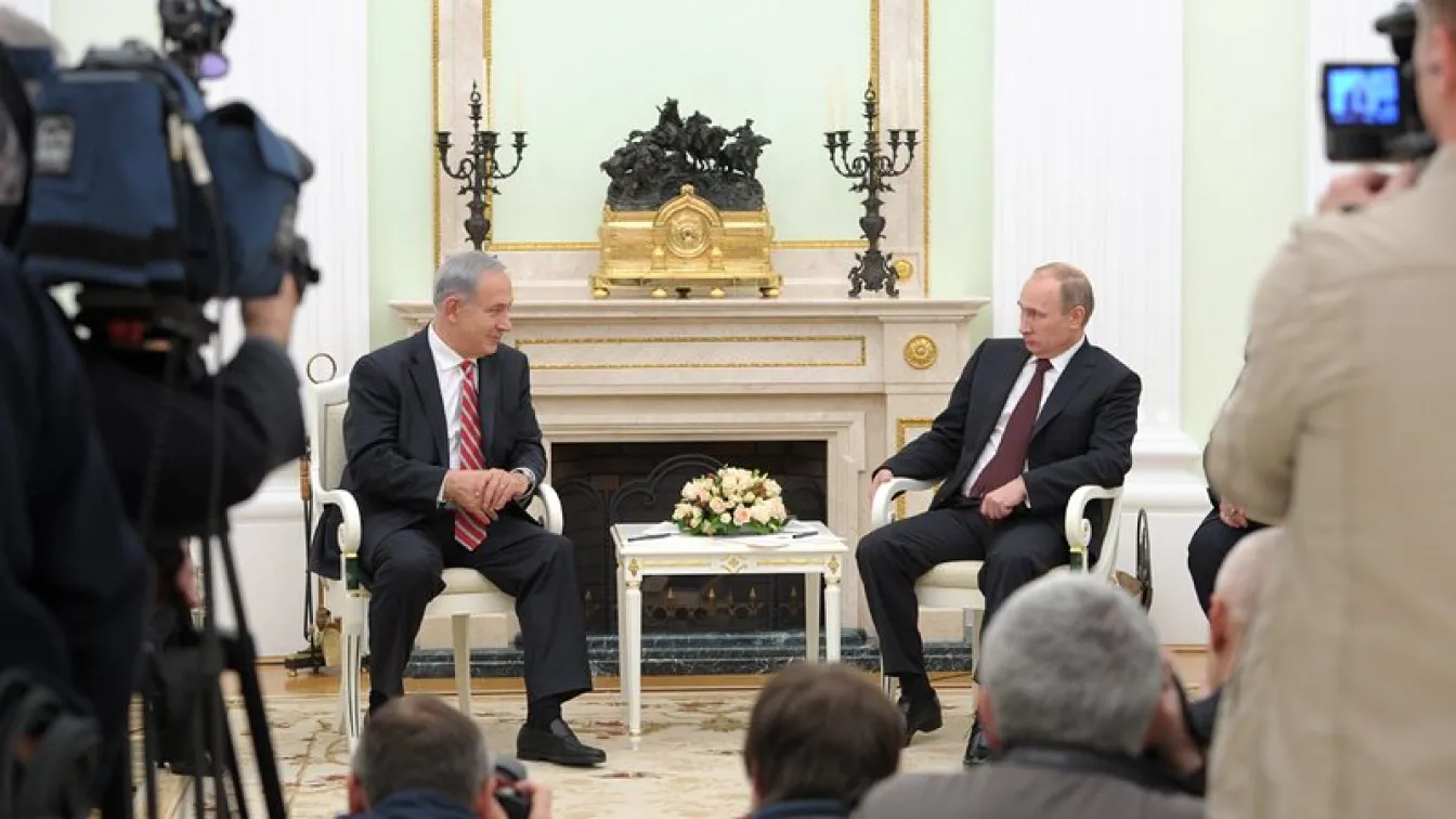 Нетаняху и Путин - 
