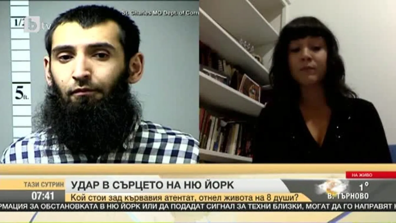 Мартина Дечевска: Полицията вече е разпитала атентатора от Ню Йорк