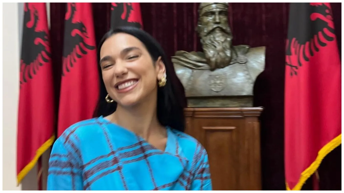 Дуа Липа вече официално е албанка