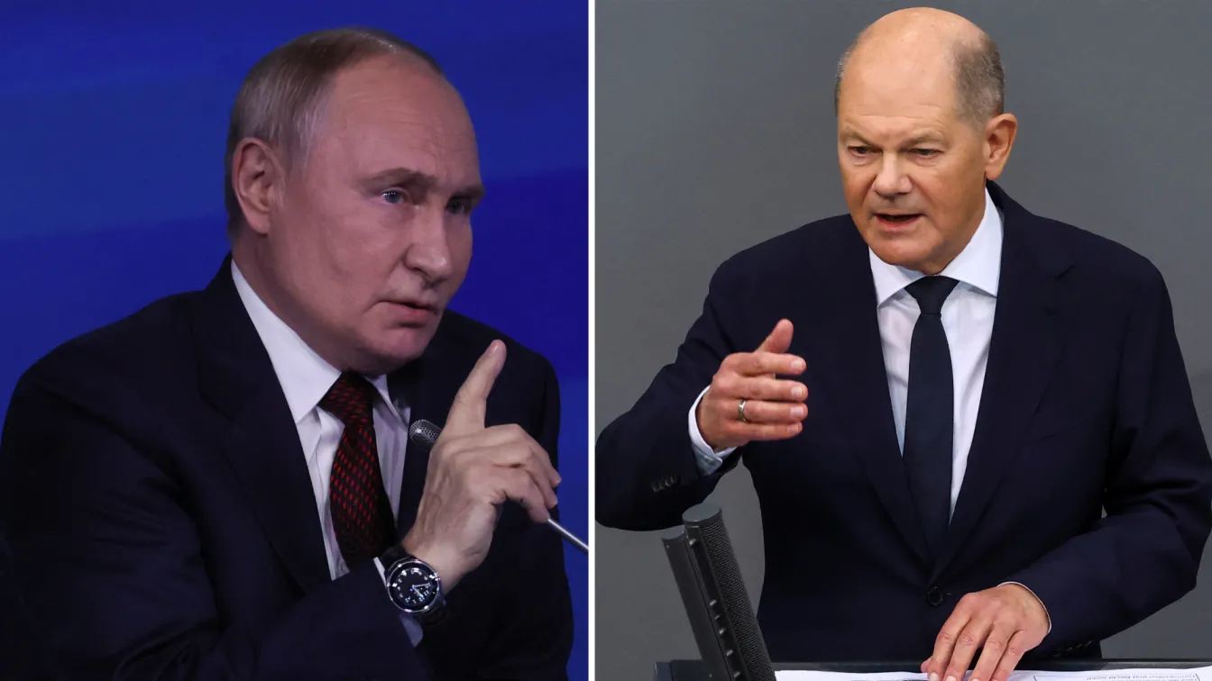 Първи разговор от 2022 г. между Владимир Путин и германския канцлер Олаф Шолц