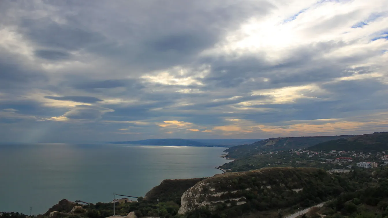 Морски пейзаж от Балчик