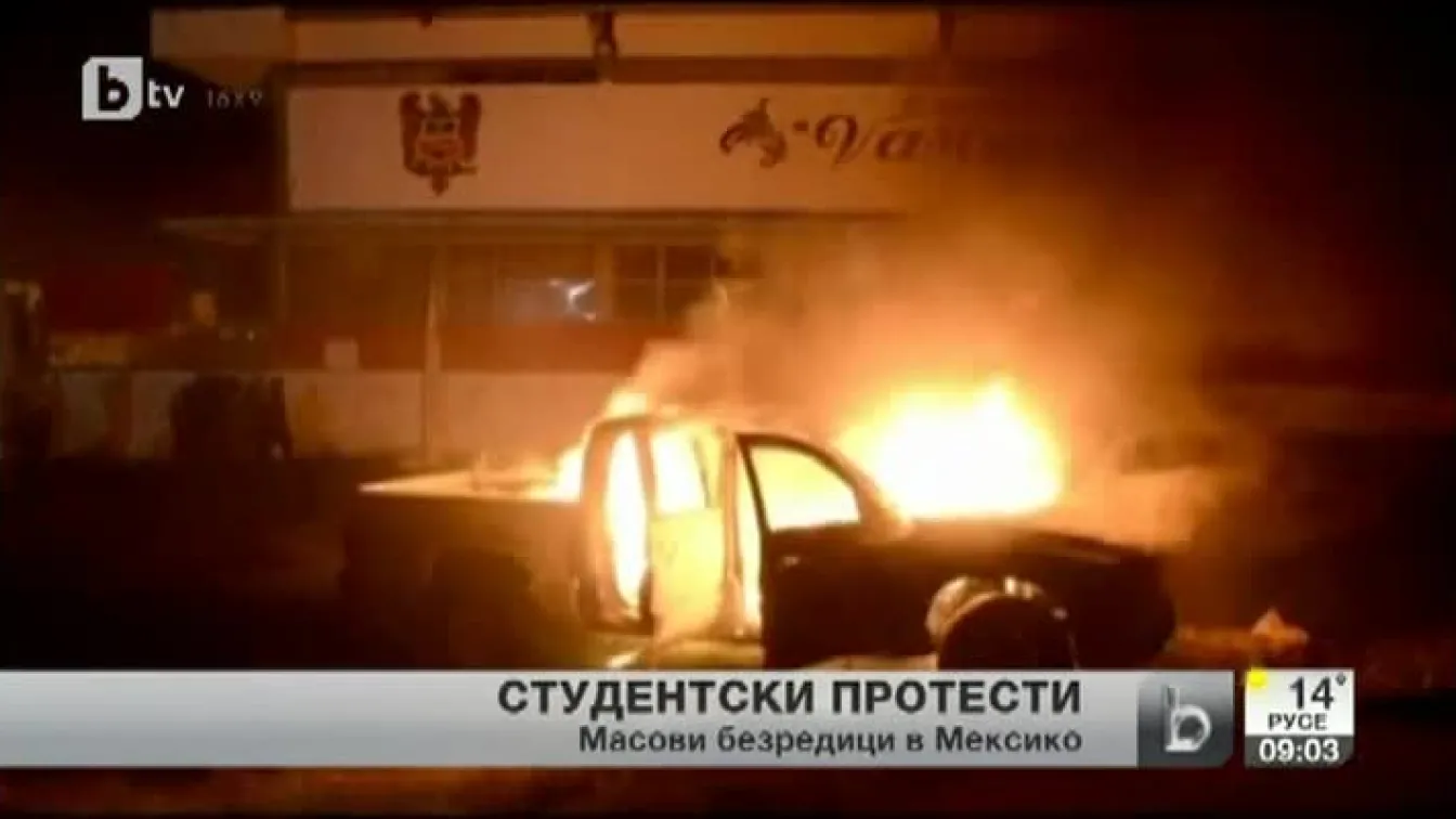 Масови безредици в Мексико