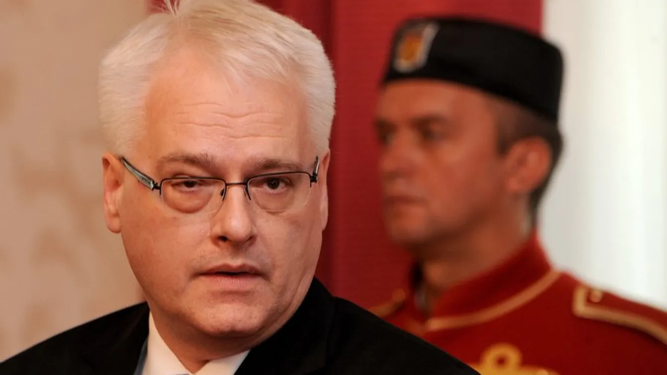 Хърватският президент Иво Йосипович на официална визита в София