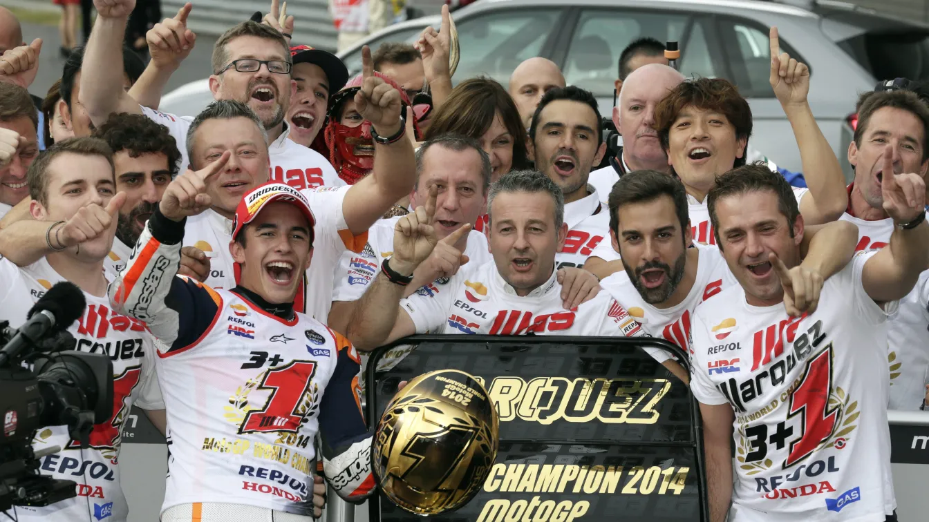 Втора поредна титла за Марк Маркес в клас Moto GP