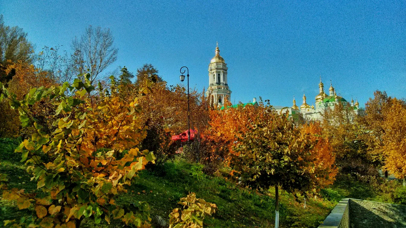 Есенна приказка в Киево - Печорската Лавра