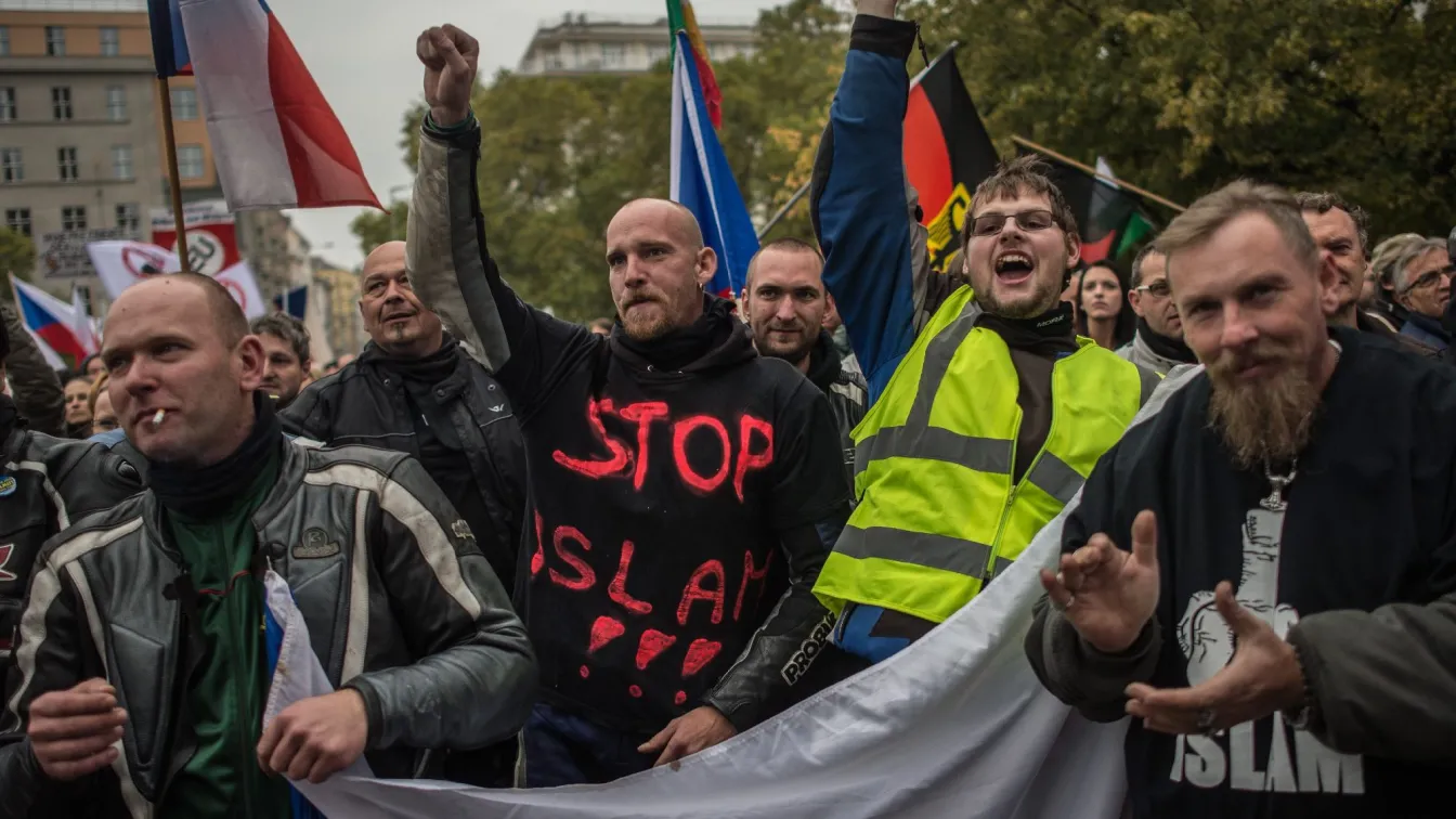 3000 чехи излязоха на антиислямски протест (СНИМКИ)