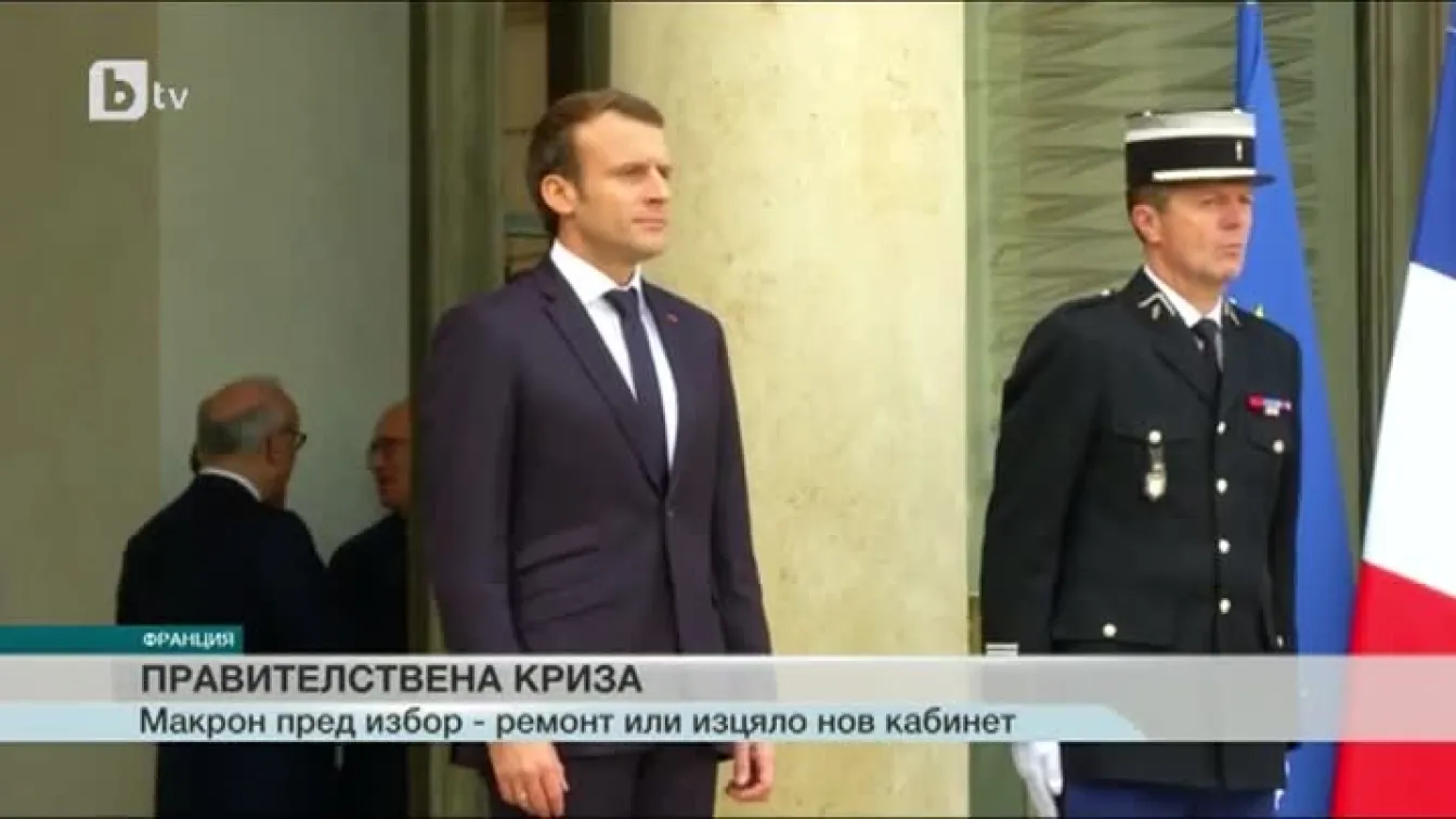 Правителствена криза във Франция