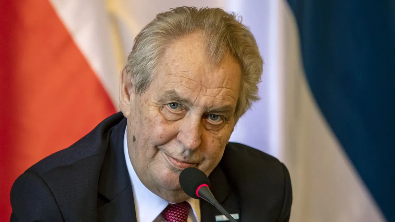 Чешкият президент влезе в болница след среща с премиера 