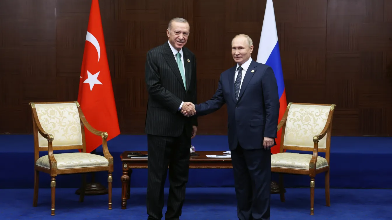 Ердоган: С Путин ще строим газов хъб, Европа ще ползва руски газ през Турция