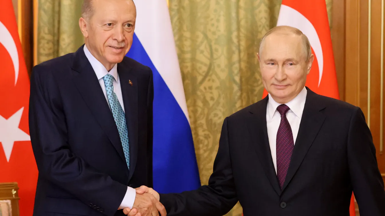 Ердоган честити рождения ден на Путин