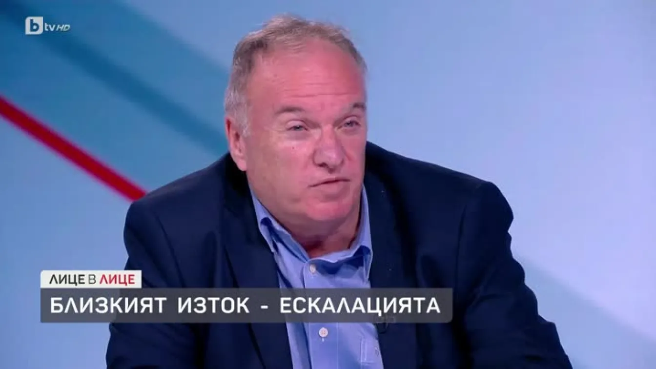 Владимир Чуков: Ескалацията в Близкия изток става все по-голяма с всеки изминал ден