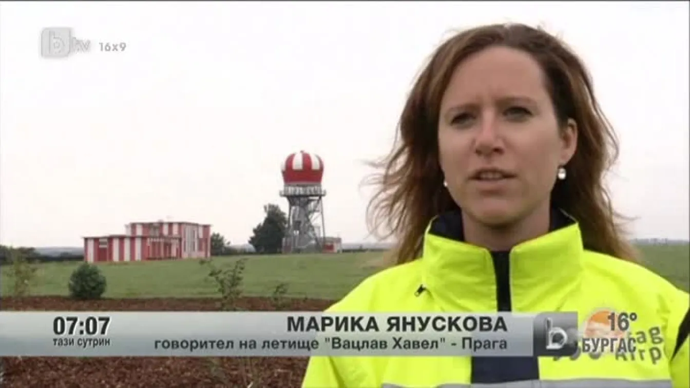 Летището в Прага отглежда пчели