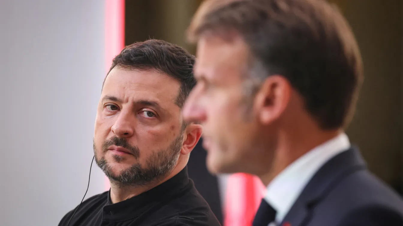 Зеленски към Макрон: Украйна има нужда от повече системи за противовъздушна отбраната