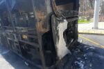 Автобус на градския транспорт с пътници вътре се запали в Пловдив
