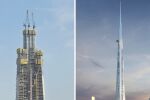 Новата най-висока сграда в света достигна исторически етап