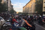 Мотористи се събраха на протест пред турското посолство