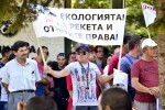 Протест в Каварна срещу забраната за строителство и земеделие в защитената зона 