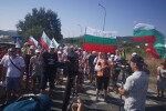 Протест срещу изграждането на център за опасни отпадъци в село Атия