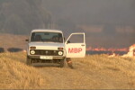 Как в село Кръстевич се справиха с огнената стихия без вода