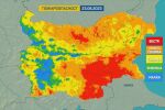 Опасност от пожари: В 24 области на страната са обявени предупреждения за високи температури