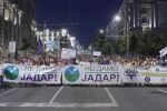 Масови протести в Белград и жп блокада заради спорна литиева мина (ВИДЕО)