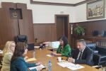 Борислав Сарафов и Велислава Делчева обсъдиха възможностите за сътрудничество 