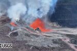 Изригна вулканът Килауеа на Хаваите: Оранжево предупреждение за авиацията