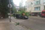 Силнa буря в Монтана: Дърво се стовари върху автомобил 