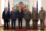 Президентът връчи пагони на военни, удостоени с висше офицерско звание (СНИМКИ)