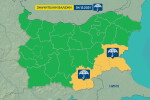 Предупреждение за обилни валежи в 4 области в събота
