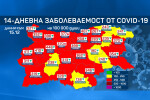 Още две области преминават от червената в жълтата  COVID зона