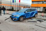 Шофьорка помете няколко паркирани коли на Околовръстното в София (СНИМКИ)