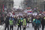 Протест в Сърбия с искане президентът да поеме отговорност за трагедията в Нови Сад