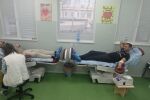 В навечерието на Рождество: Абитуриенти се включиха в акция по доброволно даряване на кръв 