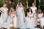 Всички бяха с булчински рокли на сватбата на Винъс Уилямс (СНИМКИ)