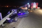 Кон предизвика тежка катастрофа на пътя за Казанлък