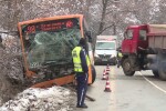 Автобус на столичния градски транспорт се заби в дърво (ВИДЕО)