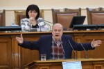 Трус в парламента след речта на президента