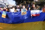 „Спрете Путин! Спрете войната!“: Украинците у нас се вдигнаха на протест