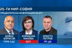 По предварителна информация на bTV: Кои ще са водачите на листи в София?