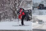 Транспортен хаос във Варна: Масово закъсали автобуси, пътници слизат и бутат (СНИМКИ)