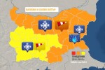 Предупреждение за опасно време в голяма част от страната днес